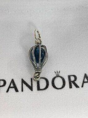 Pandora Blue Hot Air Balloon Travel Charm